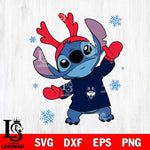 UConn Huskies Stitch Santa Christmas Svg Eps Dxf Png File, Digital Download, Instant Download
