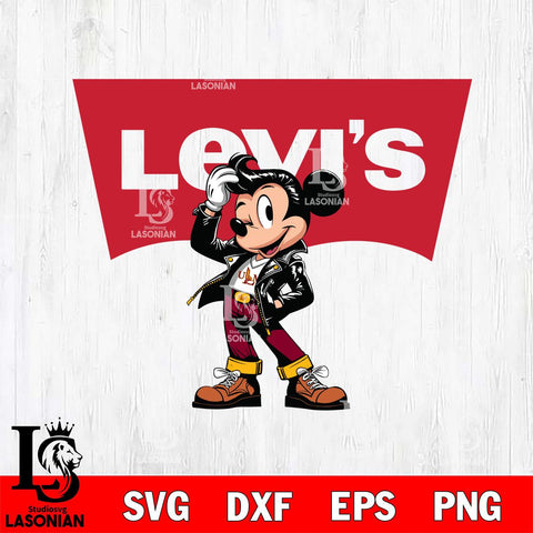 UL Monroe Warhawks Levis Mickey Mouse Svg Eps Dxf Png File, Digital Download, Instant Download