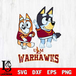 UL Monroe Warhawks Bluey Chilli Mode Dance Svg Eps Dxf Png File, Digital Download, Instant Download