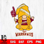 UL Monroe Warhawks Gnomes Fan Svg Eps Dxf Png File, Digital Download, Instant Download