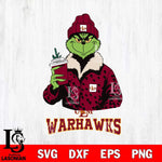 UL Monroe Warhawks Grinch Christmas Cut Files Cricut, Svg Dxf Eps Png file, Digital download , Silhouette