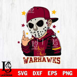 UL Monroe Warhawks Jason Voorhees Horror 9 Svg Eps Dxf Png File, NCAA svg, Digital Download, Instant Download