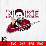 UL Monroe Warhawks Michael Myers Nike Svg Eps Dxf Png File, Digital Download, Instant Download