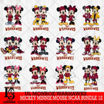 UL Monroe Warhawks Mickey Minnie Mouse NCAA Bundle 12 Svg Eps Dxf Png File, Bundle NCAA svg , File Cut , Digital Download , Instant Download, Cut Svg Files