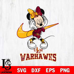 UL Monroe Warhawks Minnie Mouse Dancing NIKE, Svg Eps Dxf Png File, Digital Download