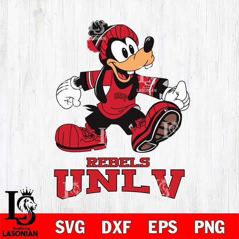 UNLV Rebels Goofy Cool Sport SVG DXF EPS PNG FILE,NCAA svg ,Football Digital Download,Instant Download, Silhouette