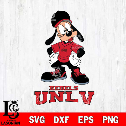 UNLV Rebels Goofy Sport SVG DXF EPS PNG FILE,NCAA svg ,Football Digital Download,Instant Download, Silhouette