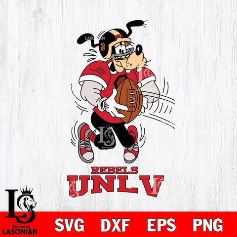 UNLV Rebels Goofy Sport Football SVG DXF EPS PNG FILE,NCAA svg ,Football Digital Download,Instant Download, Silhouette