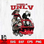 UNLV Rebels Jason Voorhees Horror 10 Svg Eps Dxf Png File, NCAA svg, Digital Download, Instant Download