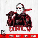 UNLV Rebels Jason Voorhees Horror 12 Svg Eps Dxf Png File, NCAA svg, Digital Download, Instant Download