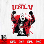 UNLV Rebels Jason Voorhees Horror Halloween 3 Svg Eps Dxf Png File, NCAA svg, Digital Download, Instant Download