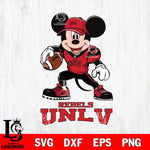 UNLV Rebels Mikey Mouse Disney, Svg Eps Dxf Png File, Digital Download
