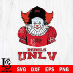 UNLV Rebels Pennywise Horror Sport 7 Svg Eps Dxf Png File, Digital Download