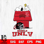 UNLV Rebels Snoopy Chill Football SVG DXF EPS PNG FILE,Snoopy File Cut, NCAA Digital Download,Instant Download,Christmas Silhouette