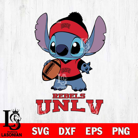 UNLV Rebels Stitch Disney, Svg Eps Dxf Png File, Digital Download