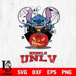 UNLV Rebels Stitch Horror Halloween Svg Eps Dxf Png File, Digital Download, Instant Download