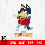 USC Trojans Bluey Dad Dance Svg Eps Dxf Png File, Digital Download, Instant Download