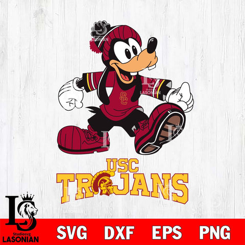 USC Trojans Goofy Cool Sport SVG DXF EPS PNG FILE,NCAA svg ,Football Digital Download,Instant Download, Silhouette