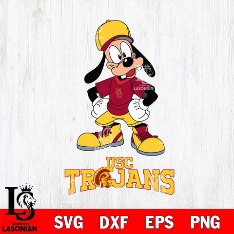 USC Trojans Goofy Sport SVG DXF EPS PNG FILE,NCAA svg ,Football Digital Download,Instant Download, Silhouette
