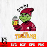 USC Trojans Grinchy Bougie Christmas Cut Files Cricut, Svg Dxf Eps Png file, Digital download , Silhouette