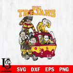 USC Trojans Jason Voorhees Horror 10 Svg Eps Dxf Png File, NCAA svg, Digital Download, Instant Download