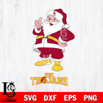 USC Trojans Santa claus Svg dxf eps png pdf file,NCAA svg,Digital Download,Cricut file