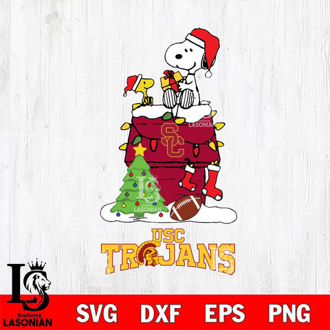 USC Trojans Snoopy Sport 11 Svg Eps Dxf Png File, Digital Download