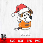UTEP Miners Bluey Jack Christmas Svg Eps Dxf Png File, Digital Download, Instant Download