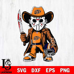 UTEP Miners Jason Voorhees Horror Svg Eps Dxf Png File, NCAA svg, Digital Download, Instant Download