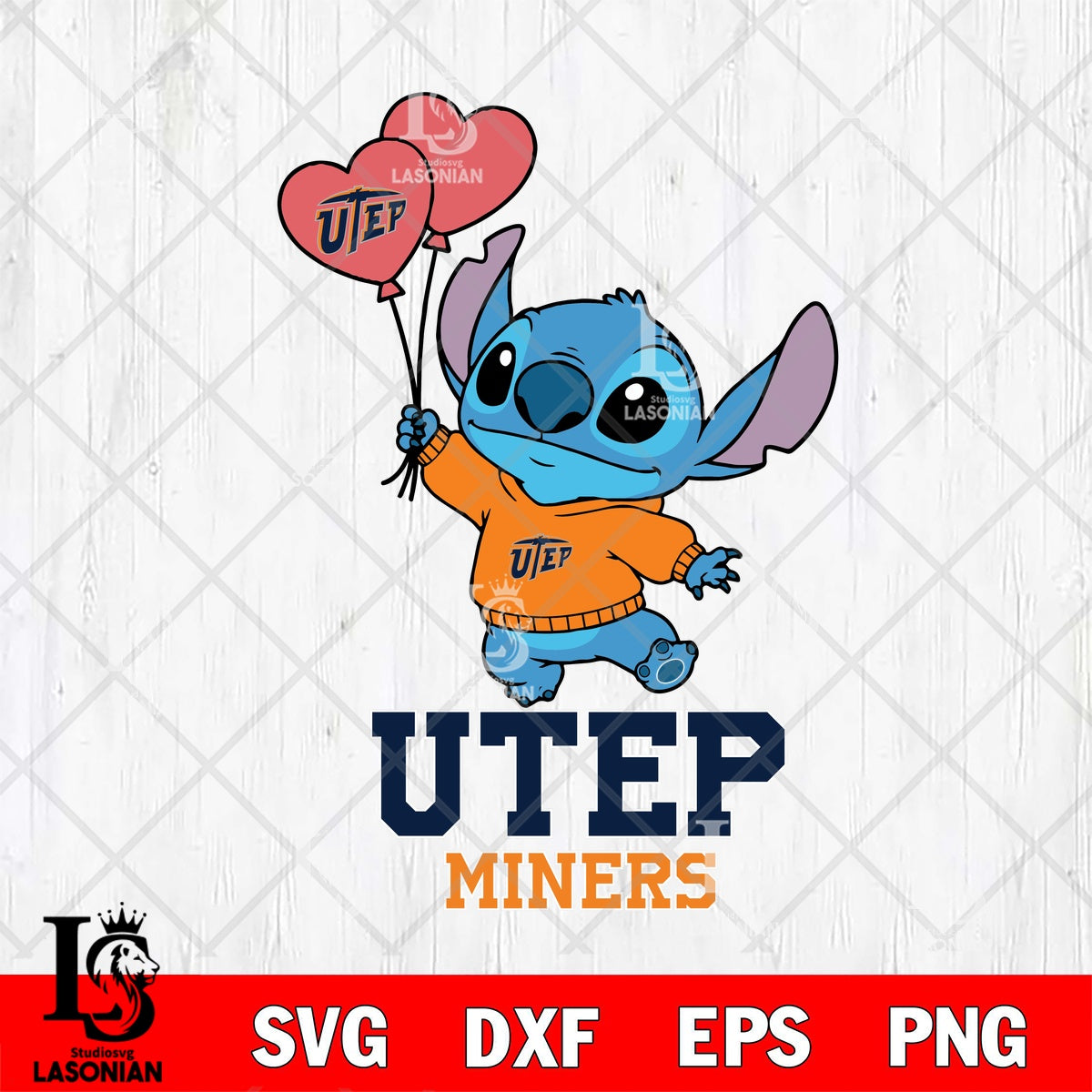 UTEP Miners Stitch sweater File cut , Football Criucut , Digital ...