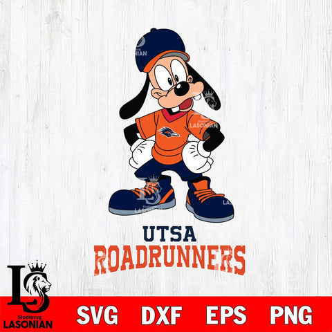UTSA Roadrunners Goofy Sport SVG DXF EPS PNG FILE,NCAA svg ,Football Digital Download,Instant Download, Silhouette