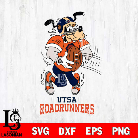 UTSA Roadrunners Goofy Sport Football SVG DXF EPS PNG FILE,NCAA svg ,Football Digital Download,Instant Download, Silhouette