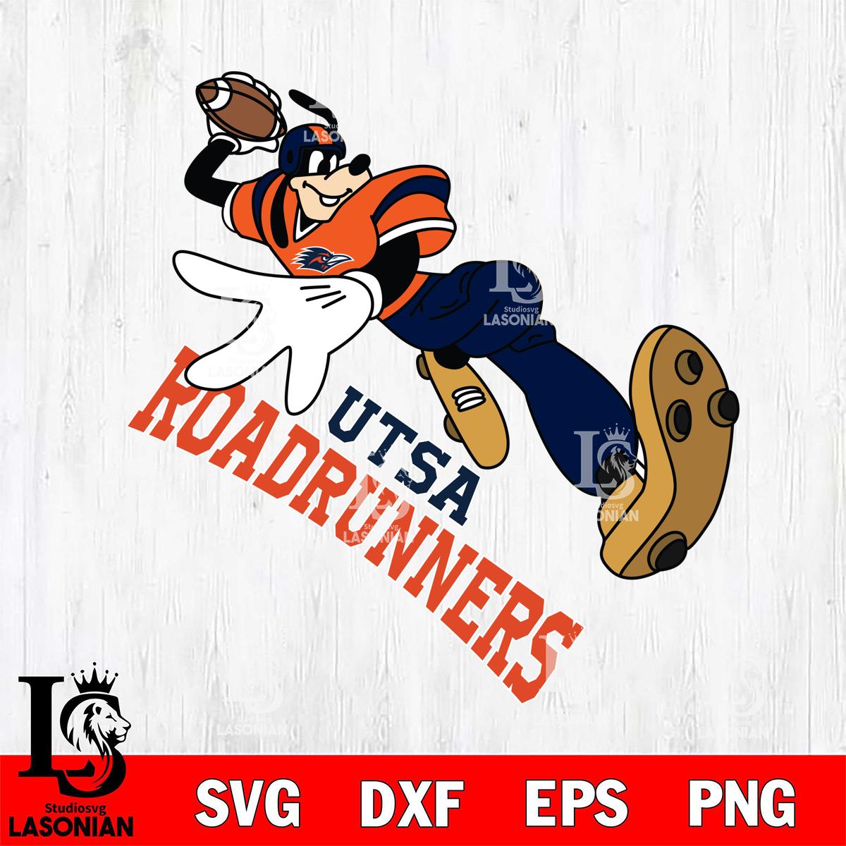 UTSA Roadrunners Goofy rugby player – lasoniansvg