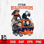 UTSA Roadrunners Jason Voorhees Horror 10 Svg Eps Dxf Png File, NCAA svg, Digital Download, Instant Download