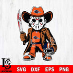 UTSA Roadrunners Jason Voorhees Horror Svg Eps Dxf Png File, NCAA svg, Digital Download, Instant Download