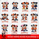 UTSA Roadrunners Mickey Minnie Mouse NCAA Bundle 12 Svg Eps Dxf Png File, Bundle NCAA svg , File Cut , Digital Download , Instant Download, Cut Svg Files