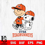 UTSA Roadrunners Peanuts Snoopy Friends SVG DXF EPS PNG FILE,Snoopy File Cut, NCAA Digital Download,Instant Download,Christmas Silhouette