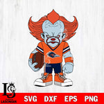 UTSA Roadrunners Pennywise Horror Sport 11 Svg Eps Dxf Png File, Digital Download