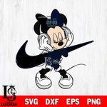 Utah State Aggies Cute Minnie Mouse Dancing Svg Eps Dxf Png File, NCAA svg, Digital Download, Instant Download