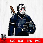 Utah State Aggies Jason Voorhees Horror 2 Svg Eps Dxf Png File, NCAA svg, Digital Download, Instant Download