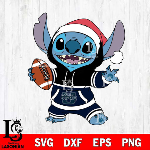 Utah State Aggies Stitch Football Christmas File Cut, NCAA SVG DXF EPS PNG FILE, Digital Download , Criucut , Silhouette