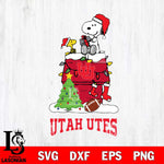 Utah Utes Snoopy Sport 11 Svg Eps Dxf Png File, Digital Download