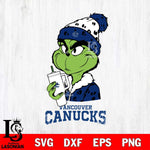 Vancouver Canucks Grinch Bougie Leopard Svg Eps Dxf Png File, Digital Download, Instant Download