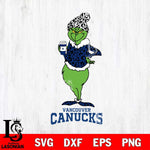 Vancouver Canucks Grinch Leopard Coffee Svg Eps Dxf Png File, Digital Download, Instant Download