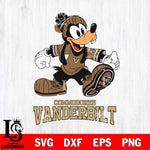 Vanderbilt Commodores Goofy Cool Sport SVG DXF EPS PNG FILE,NCAA svg ,Football Digital Download,Instant Download, Silhouette