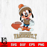 Vanderbilt Commodores Goofy Football SVG DXF EPS PNG FILE,NCAA svg ,Football Digital Download,Instant Download, Silhouette