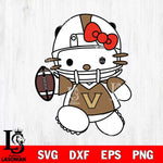 Vanderbilt Commodores Hello Kitty sport 11 Svg Eps Dxf Png File, NCAA svg, Digital Download, Instant Download