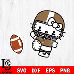 Vanderbilt Commodores Hello Kitty sport 12 Svg Eps Dxf Png File, NCAA svg, Digital Download, Instant Download