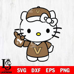 Vanderbilt Commodores Hello Kitty sport 5 Svg Eps Dxf Png File, NCAA svg, Digital Download, Instant Download