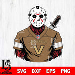 Vanderbilt Commodores Jason Voorhees Horror 4 Svg Eps Dxf Png File, NCAA svg, Digital Download, Instant Download